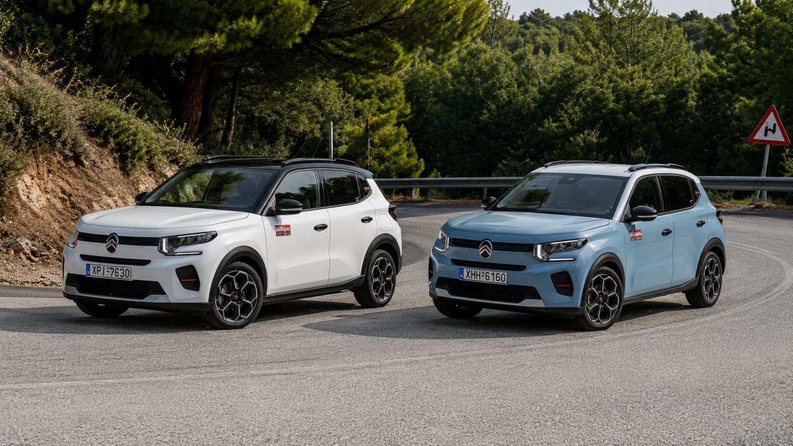 Citroen C3 vs Citroen eC3 Citroen C3 vs Citroen eC3